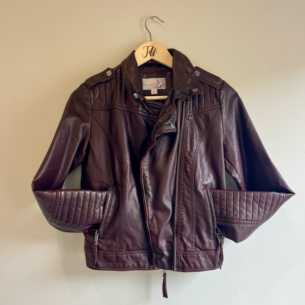 Xhilaration / Cropped Moto Jkt / Small
